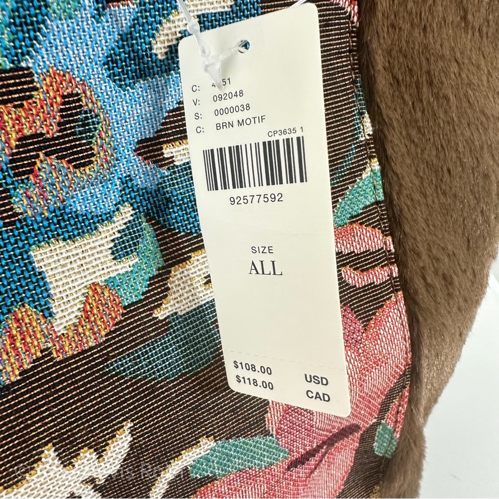 Anthropologie Two Tone Satchel NWT - Picture 6 of 13